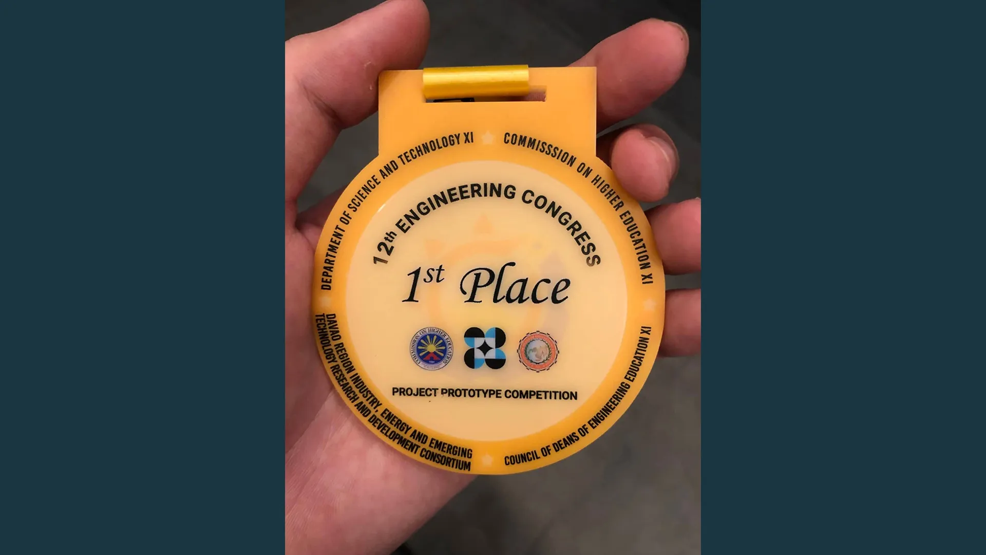 ThMas - Medal for winning the codee event